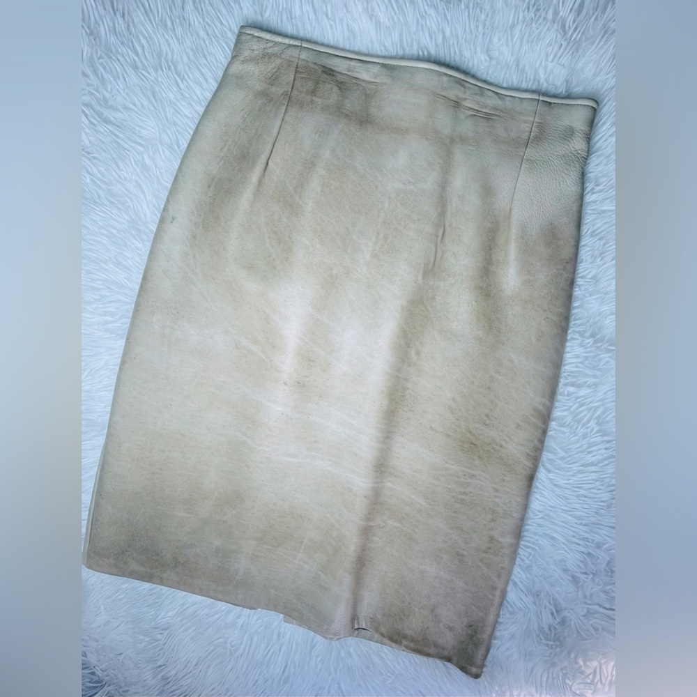 Contempo Casuals Leather Skirt